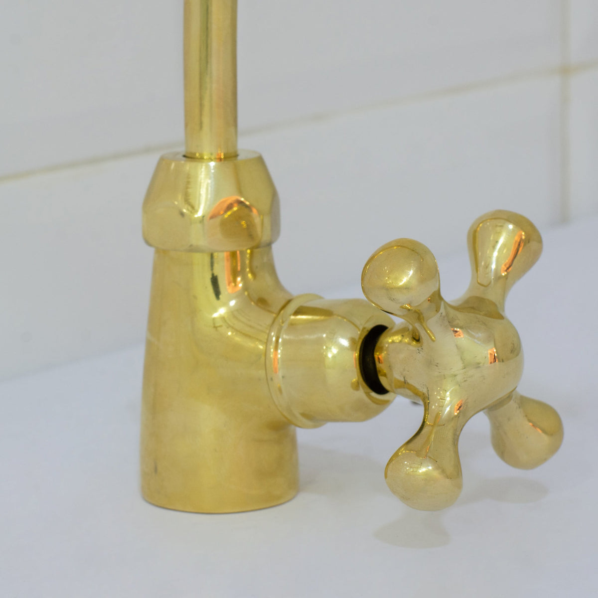 Unlacquered Brass Kitchen Water Dispenser, Cold Water Faucet, Water Filter Faucet, Small Sink Faucet - Insideast