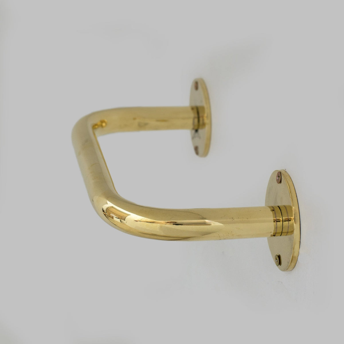 Unlacquered Brass Towel Holder, Bathroom Towel Bar, Wall Mount Towel Holder - Insideast