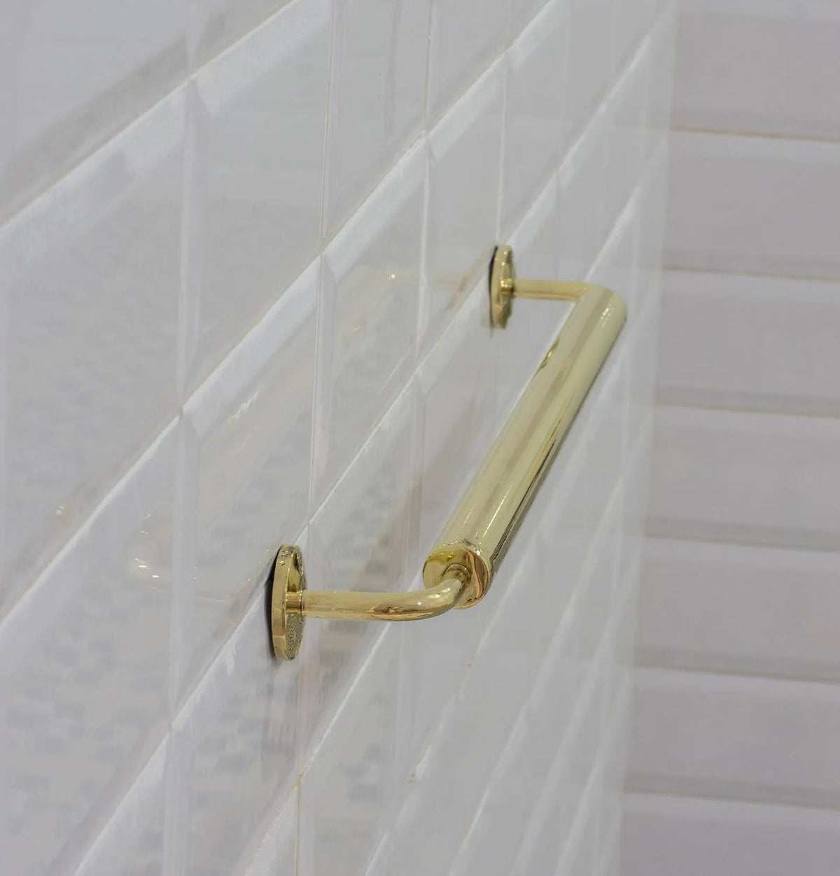Unlacquered Brass Towel Rail – Bathroom Towel Holder - Insideast
