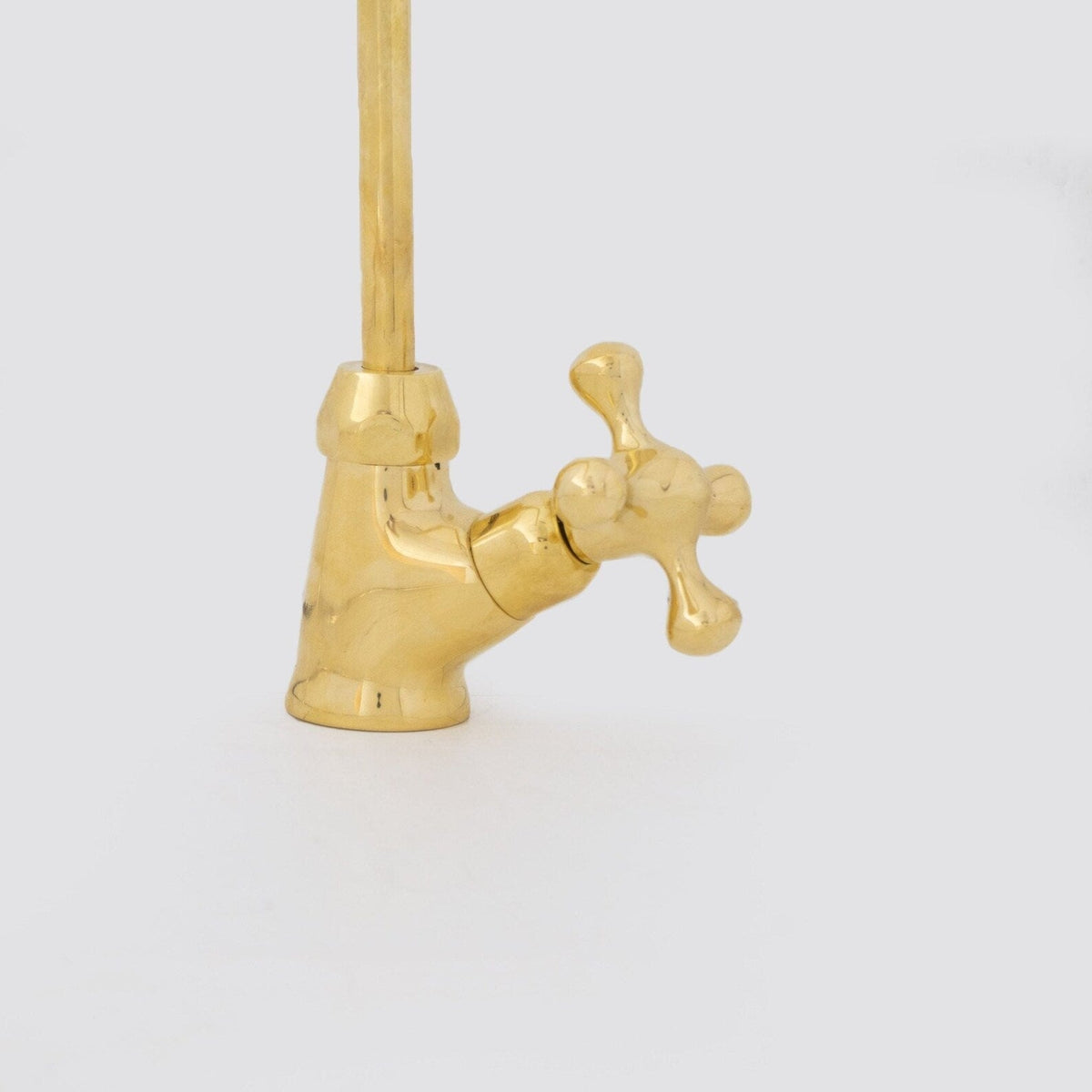 Unlacquered Brass Water Dispenser Kitchen Faucet | Single Hole Cold Water Tap - Insideast