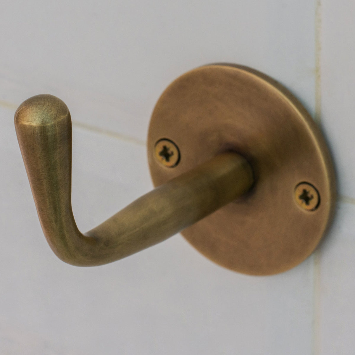 Vintage Hooks Set | Solid Brass Single Hook - Insideast