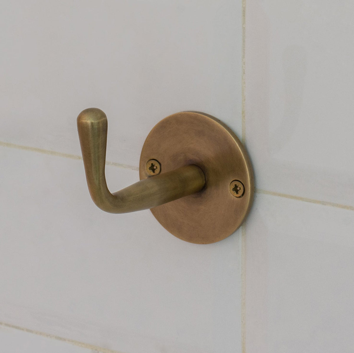 Vintage Hooks Set | Solid Brass Single Hook - Insideast