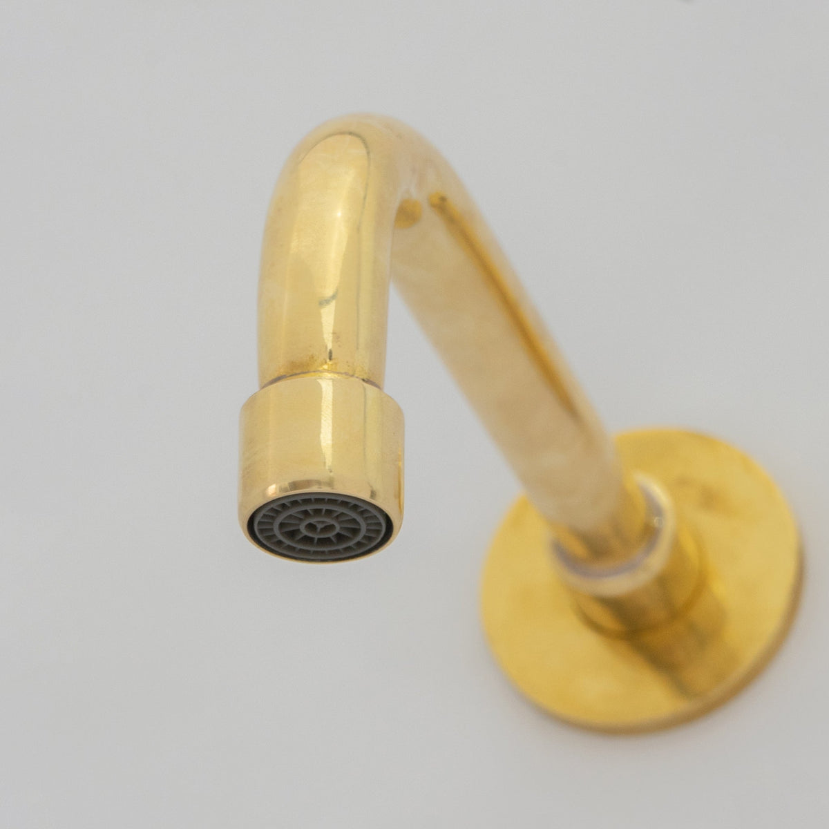 Wall Mount Cold Faucet, Unlacquered Brass Wall Mount Cold Water Tap - Insideast