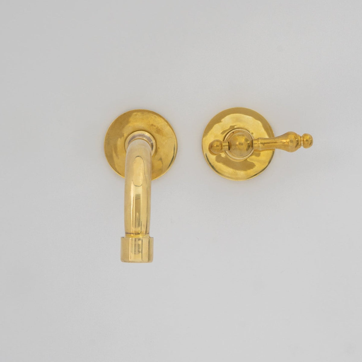 Wall Mount Cold Faucet, Unlacquered Brass Wall Mount Cold Water Tap - Insideast