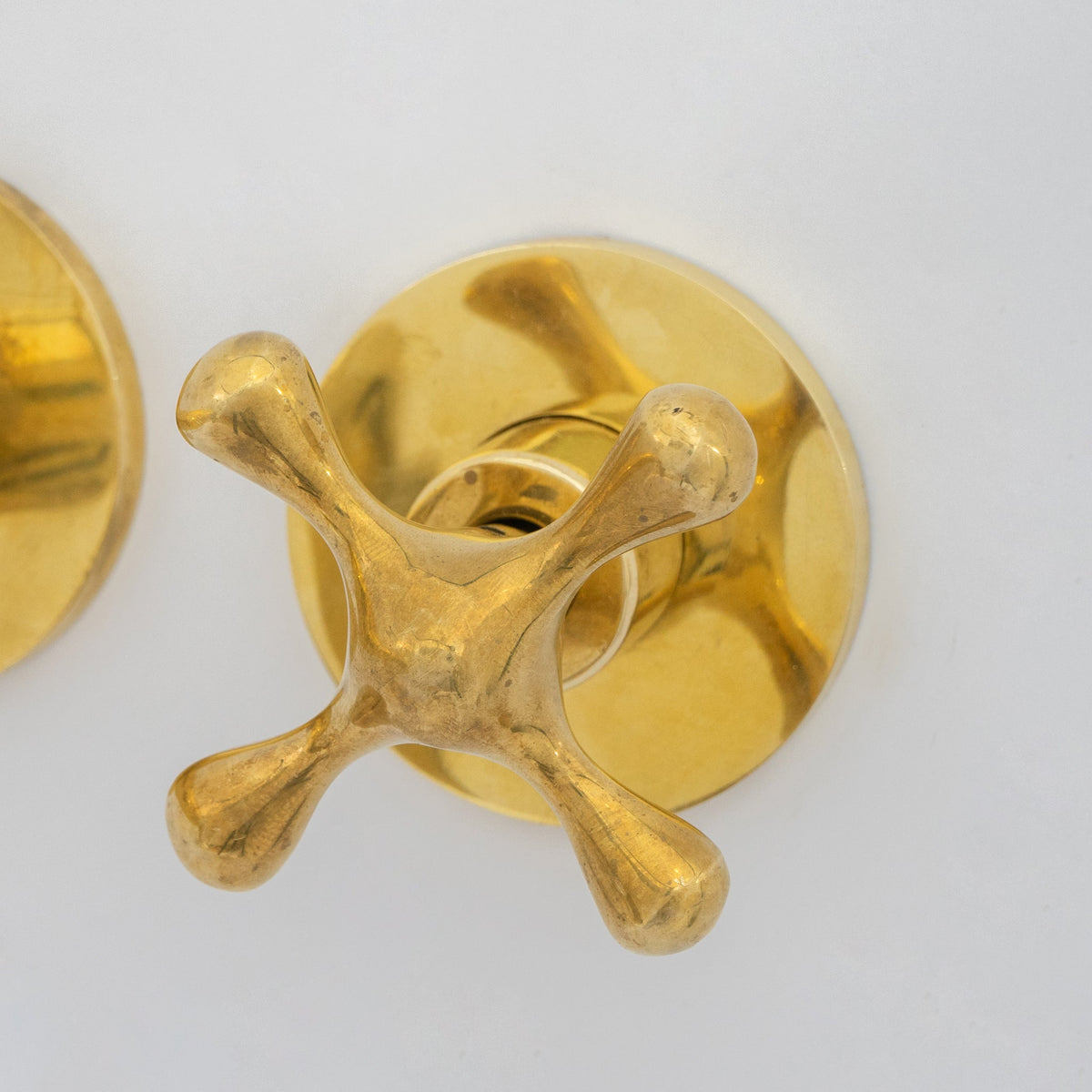 Wall Mount Cold Faucet, Unlacquered Brass Wall Mount Cold Water Tap - Insideast