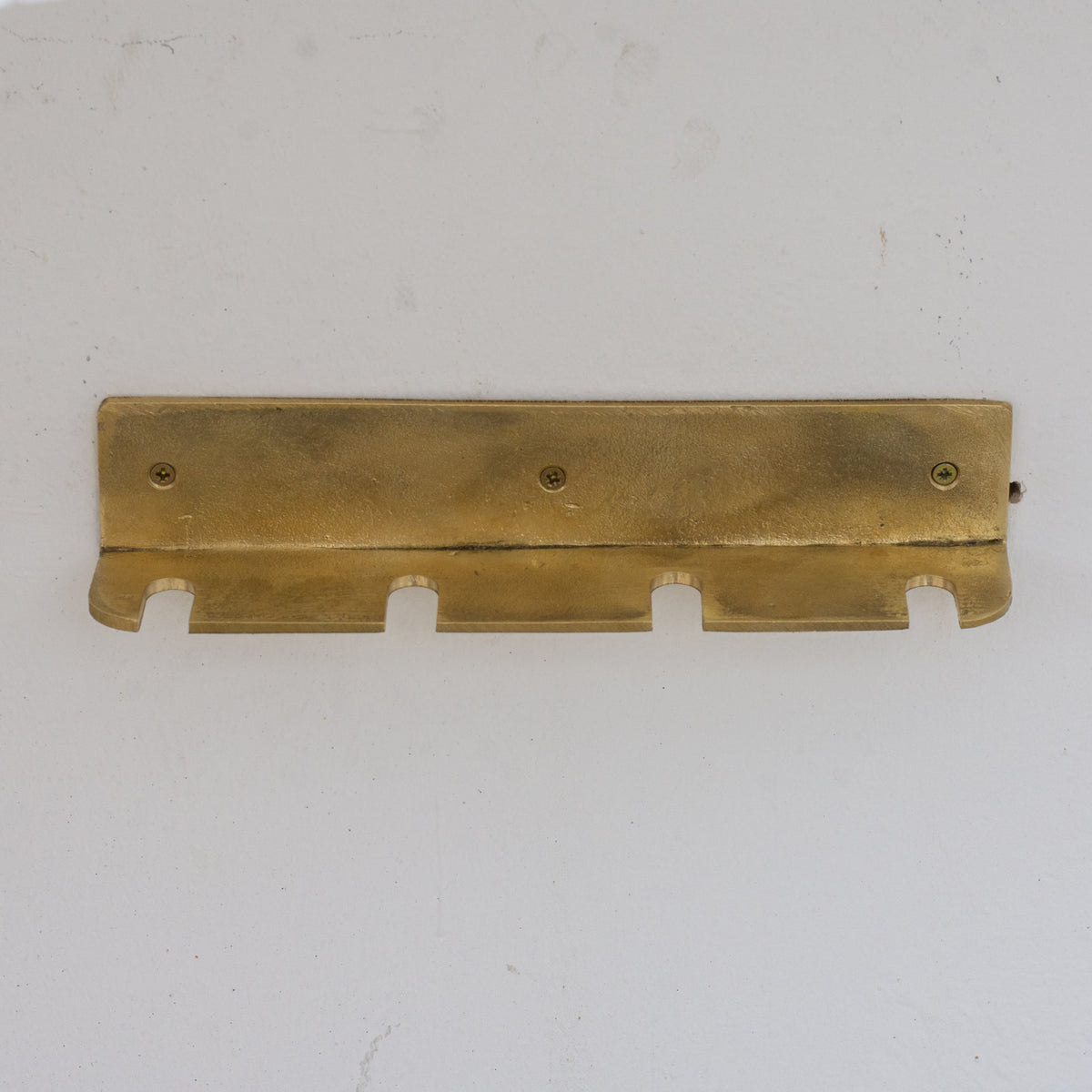 Wall - Mounted Solid Brass Fireplace Tools, Handcrafted Fireplace Set - Insideast